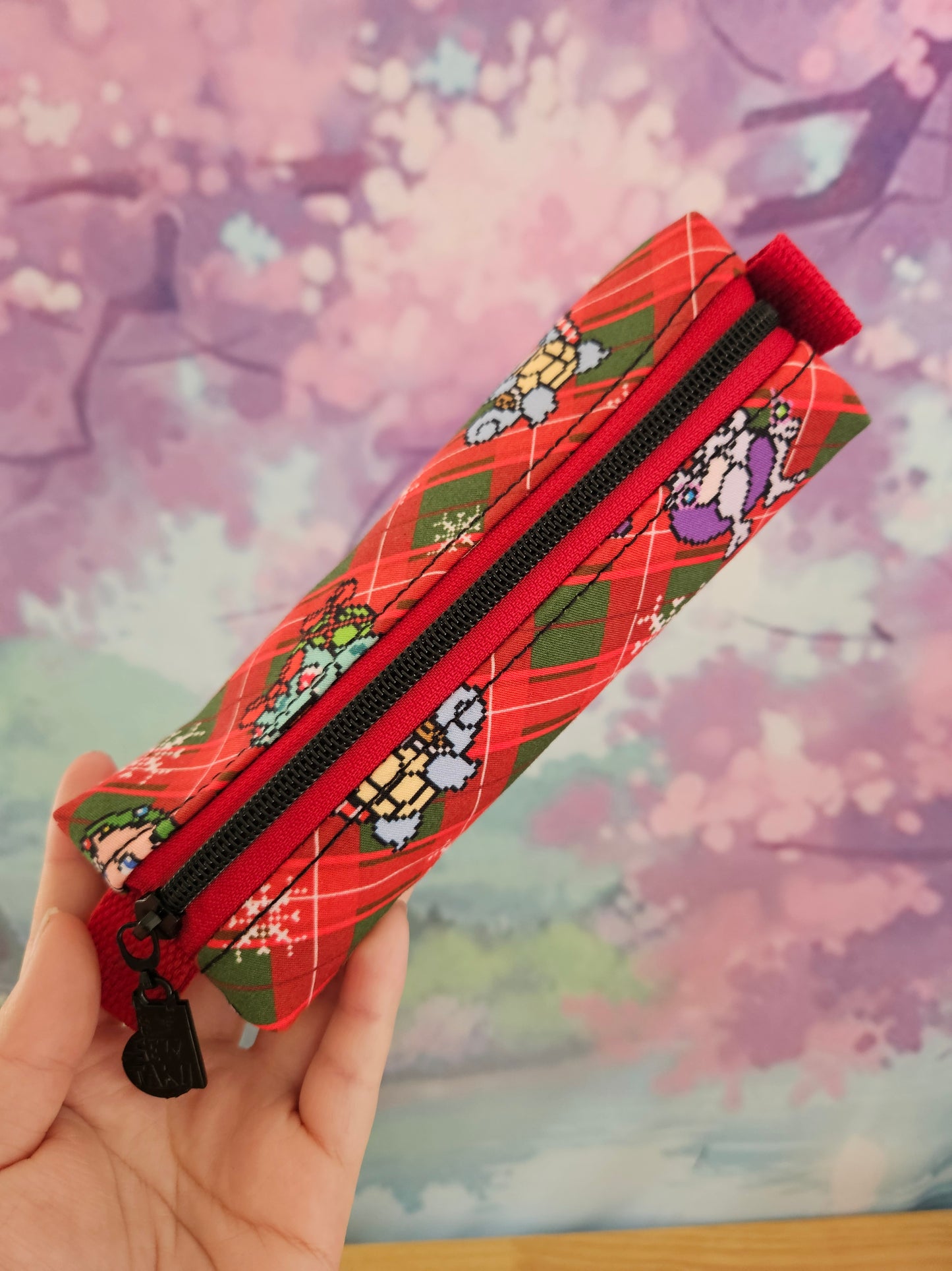 Xmas Poke Pencil & Glasses Case