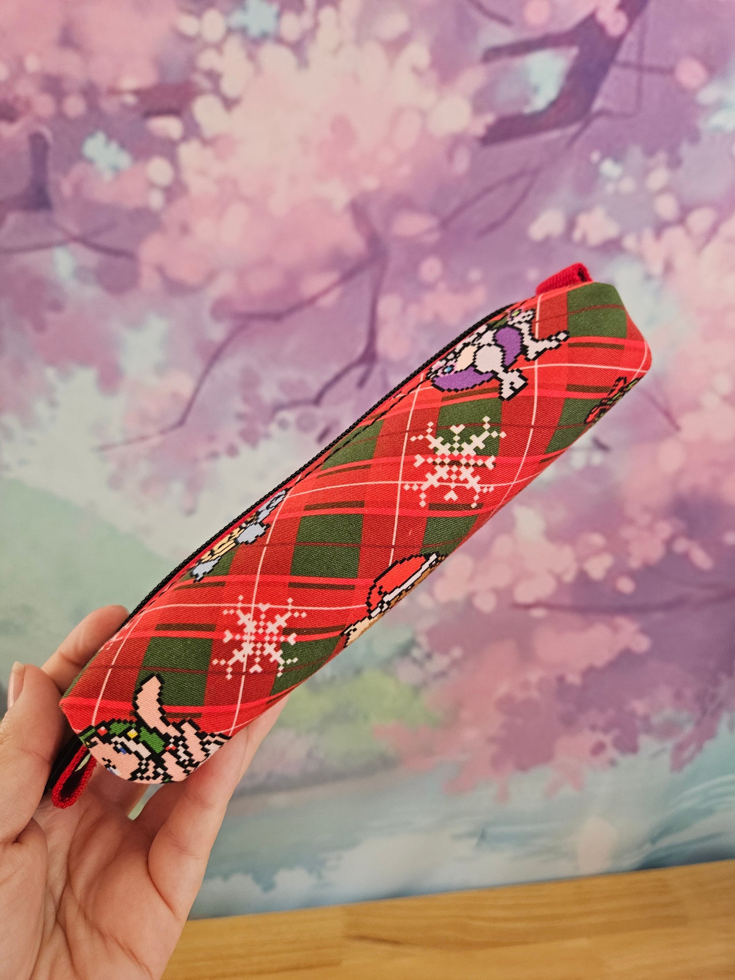 Xmas Poke Pencil & Glasses Case