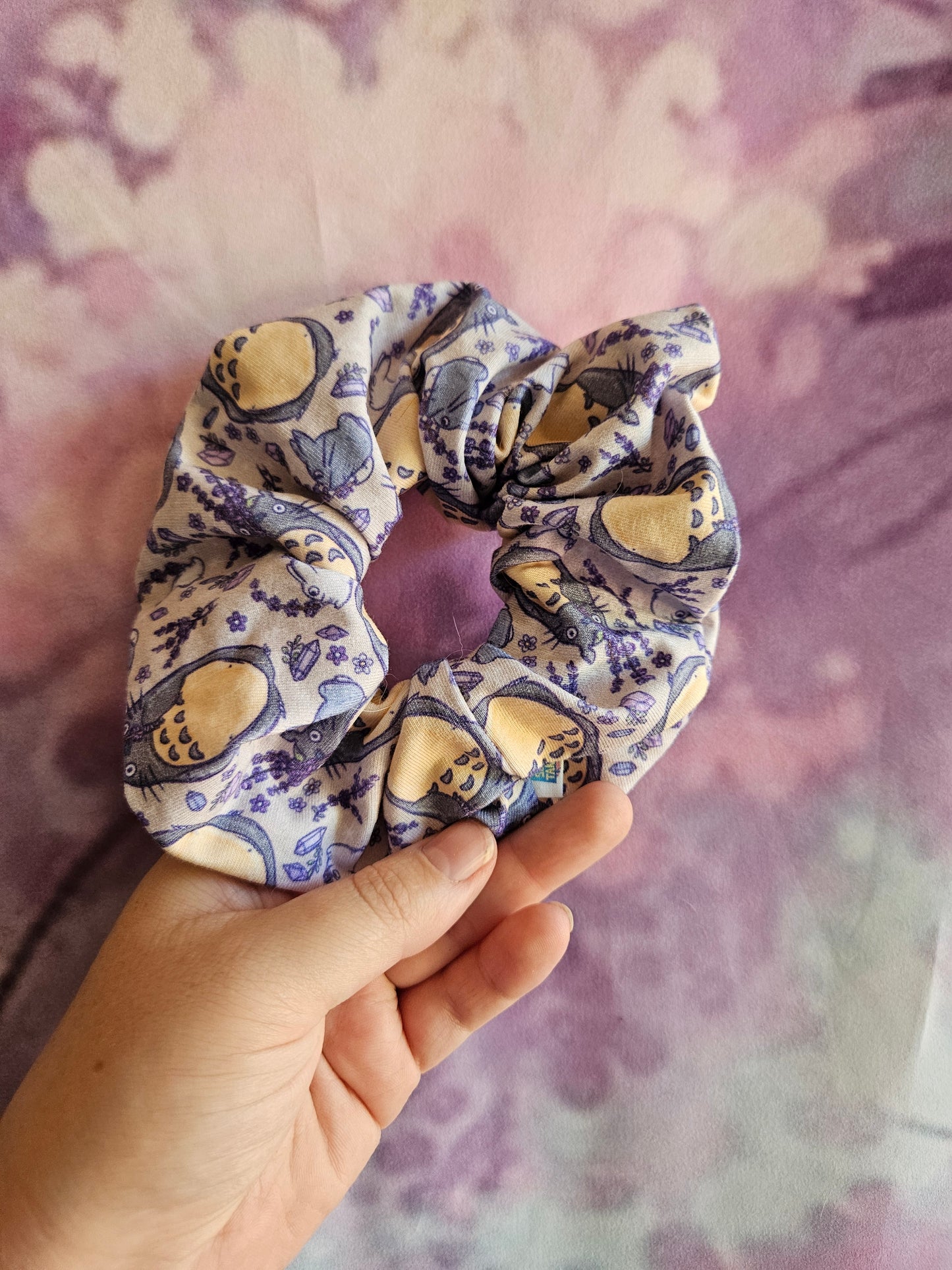 Lavender Toto Scrunchie