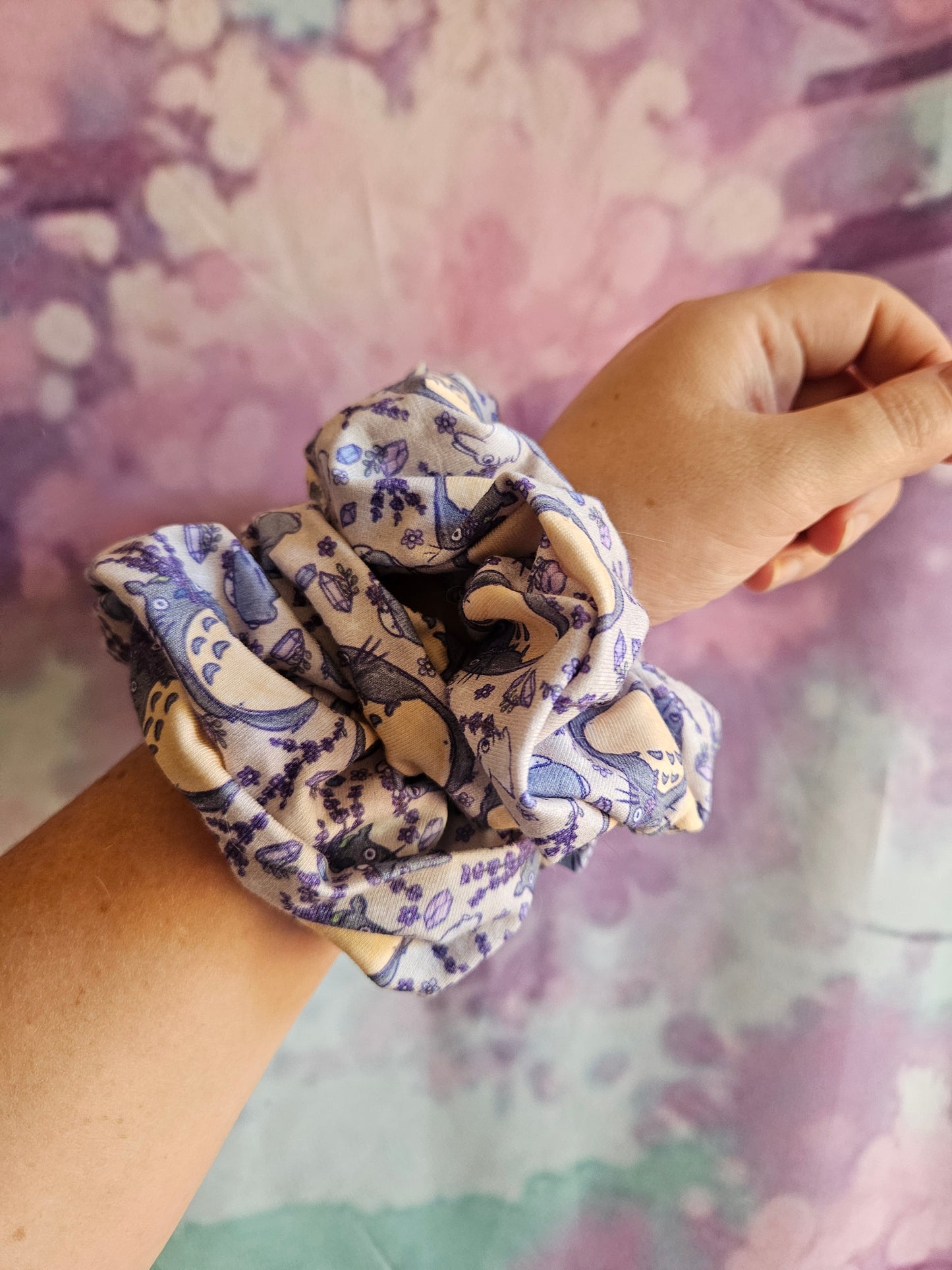 Lavender Toto Scrunchie