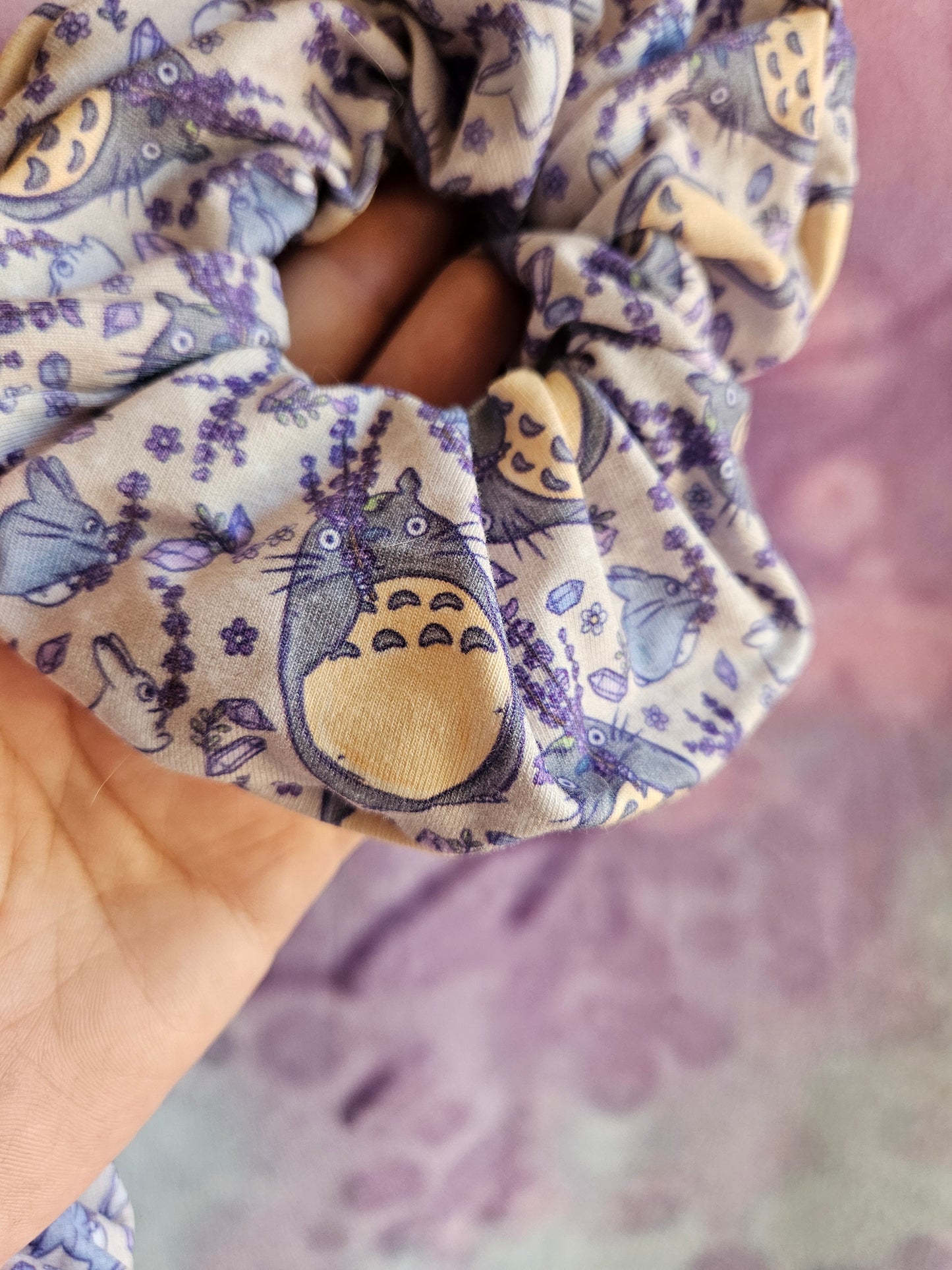 Lavender Toto Scrunchie