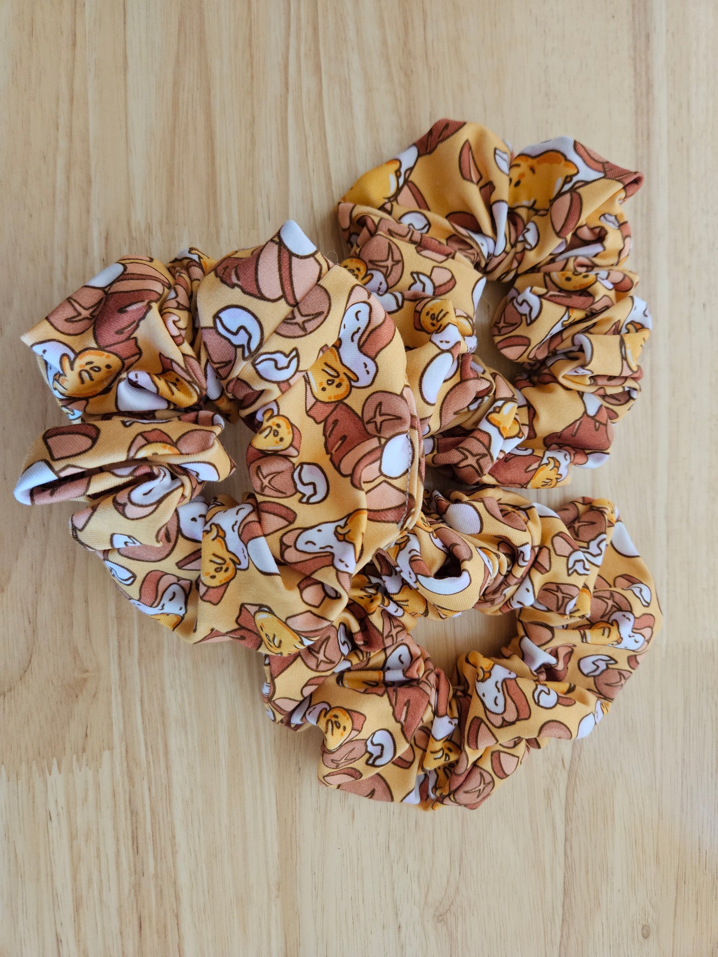 Eggs and bacon Scrunchie