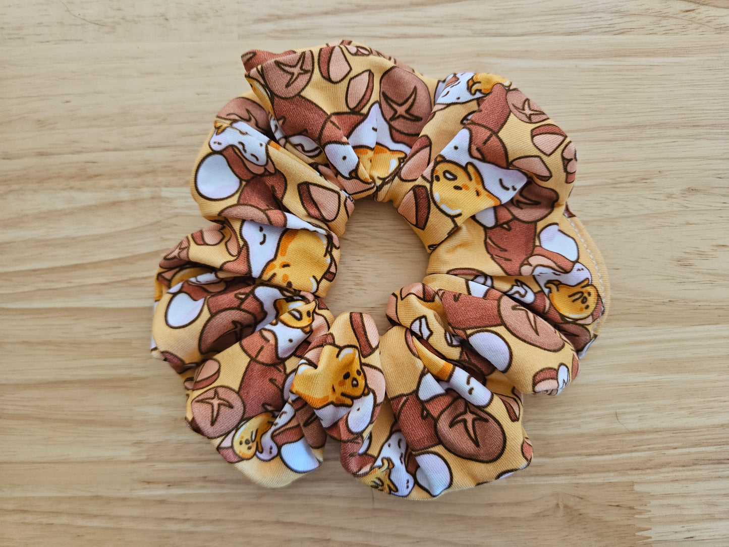 Eggs and bacon Scrunchie