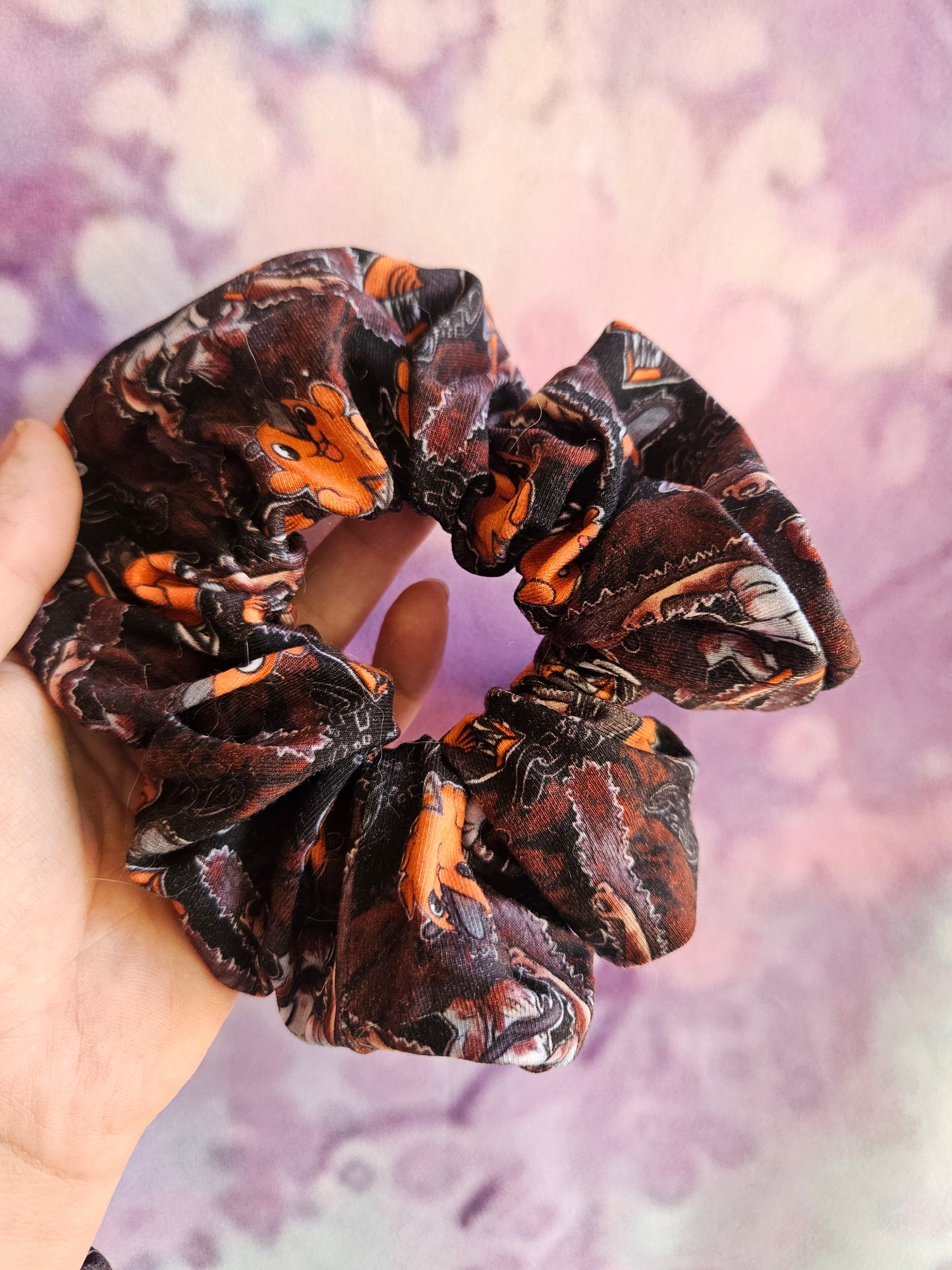 Chainsaw Pochita Scrunchie