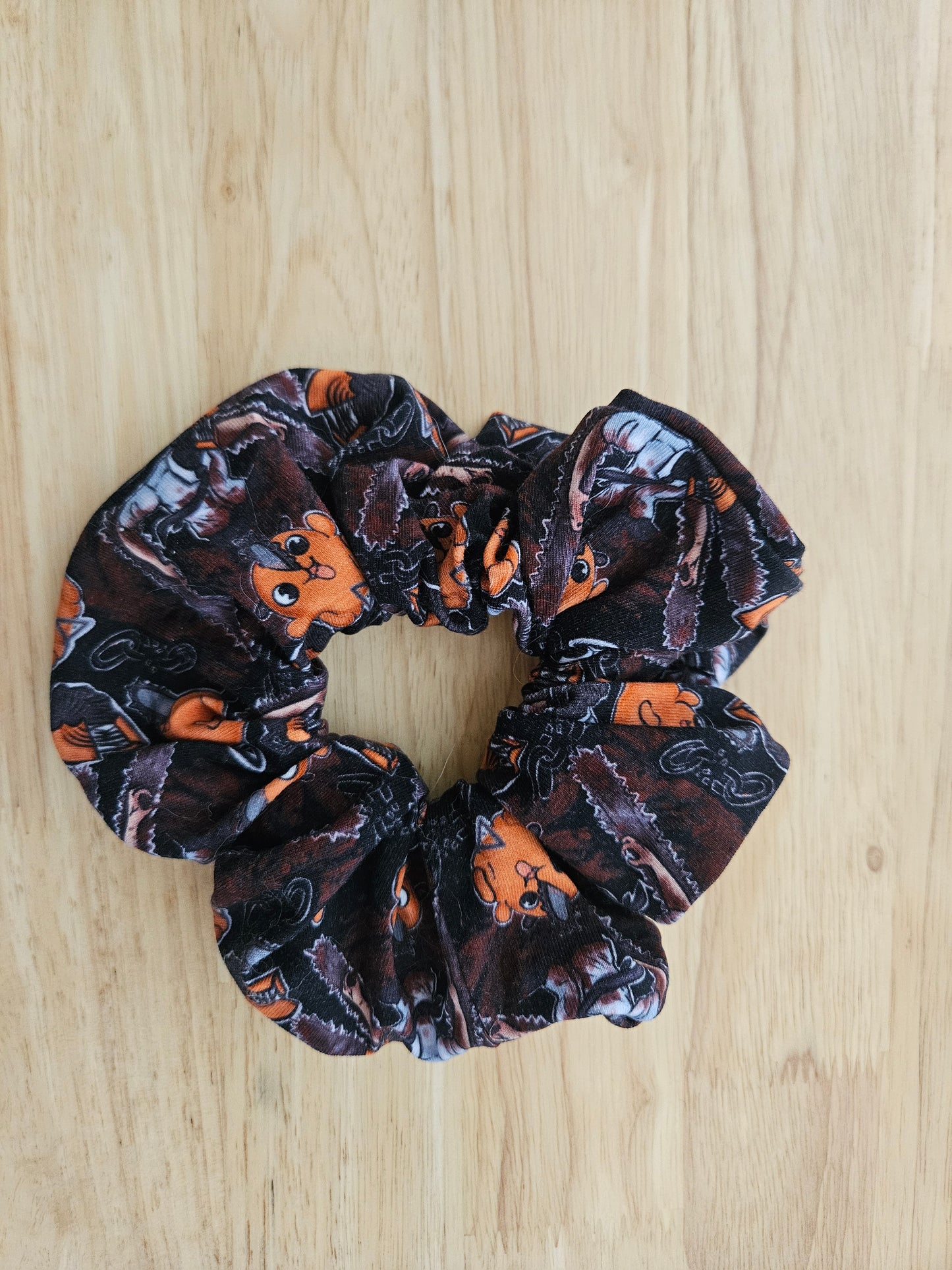 Chainsaw Pochita Scrunchie