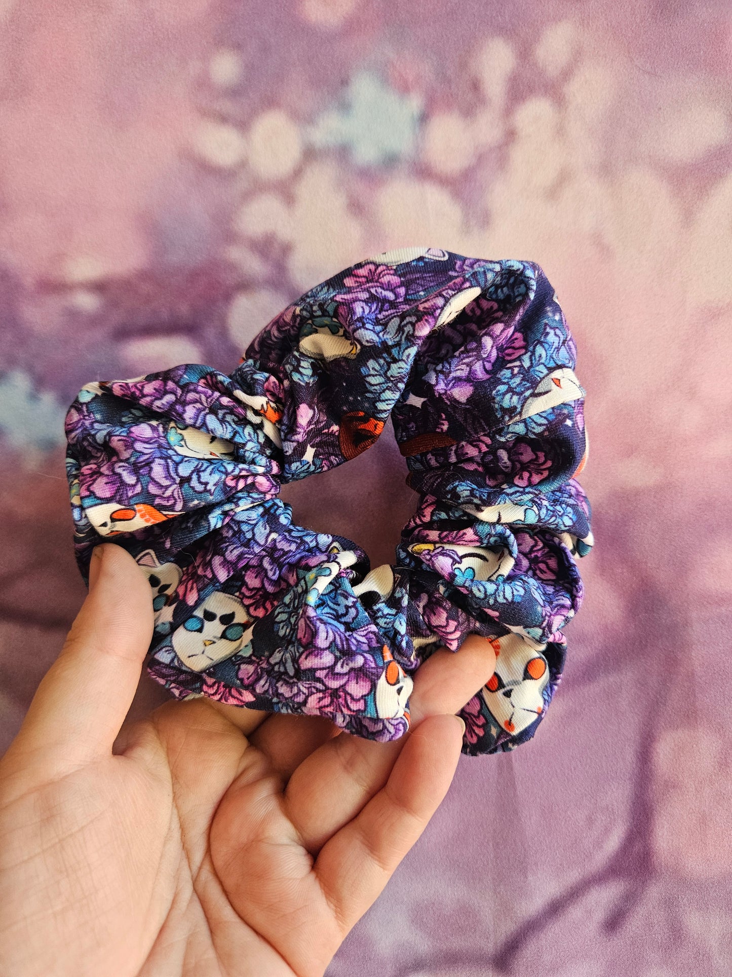 Slayer Masks Scrunchie