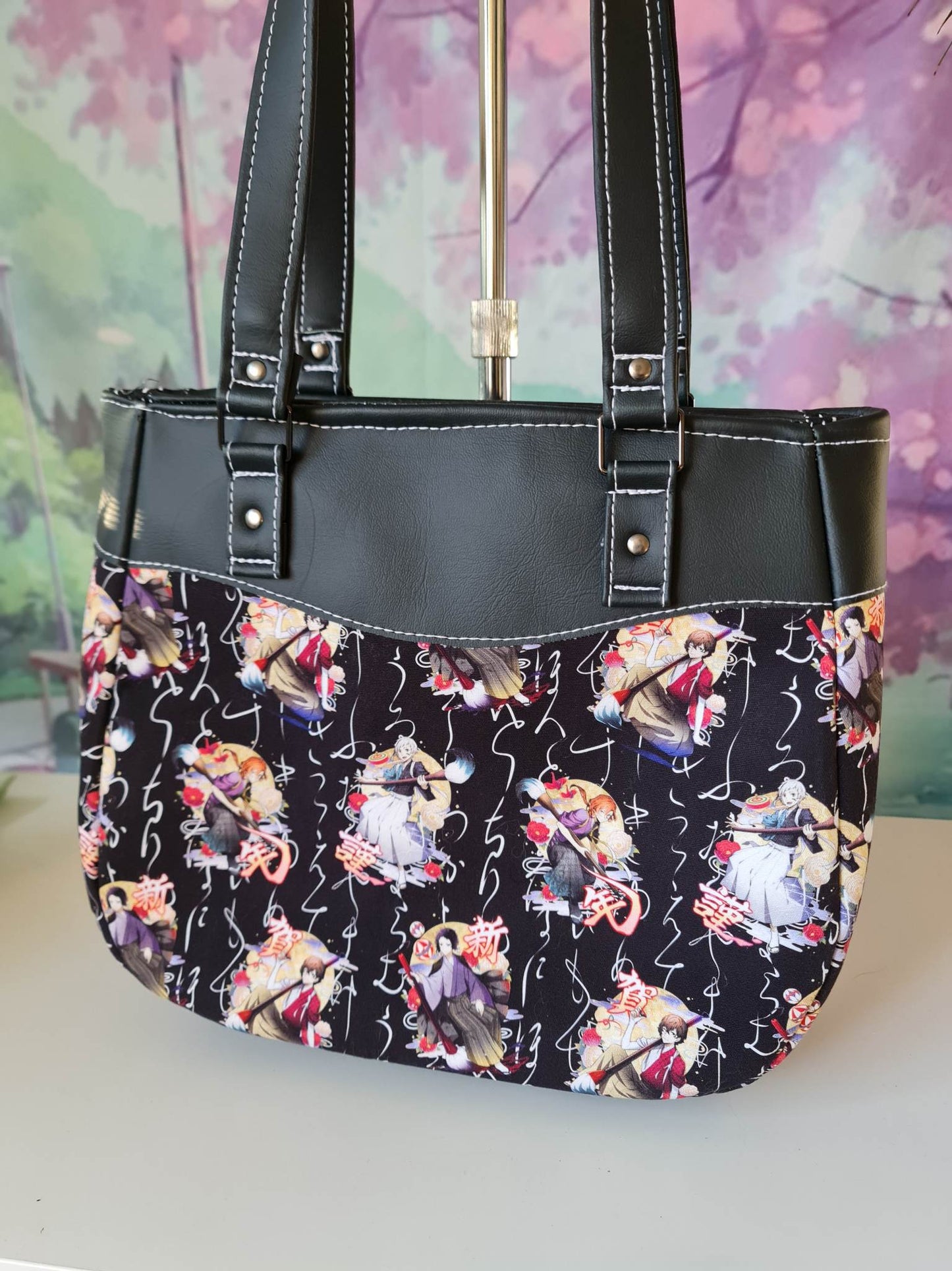 Bungo Stray Dogs B/W Handbag