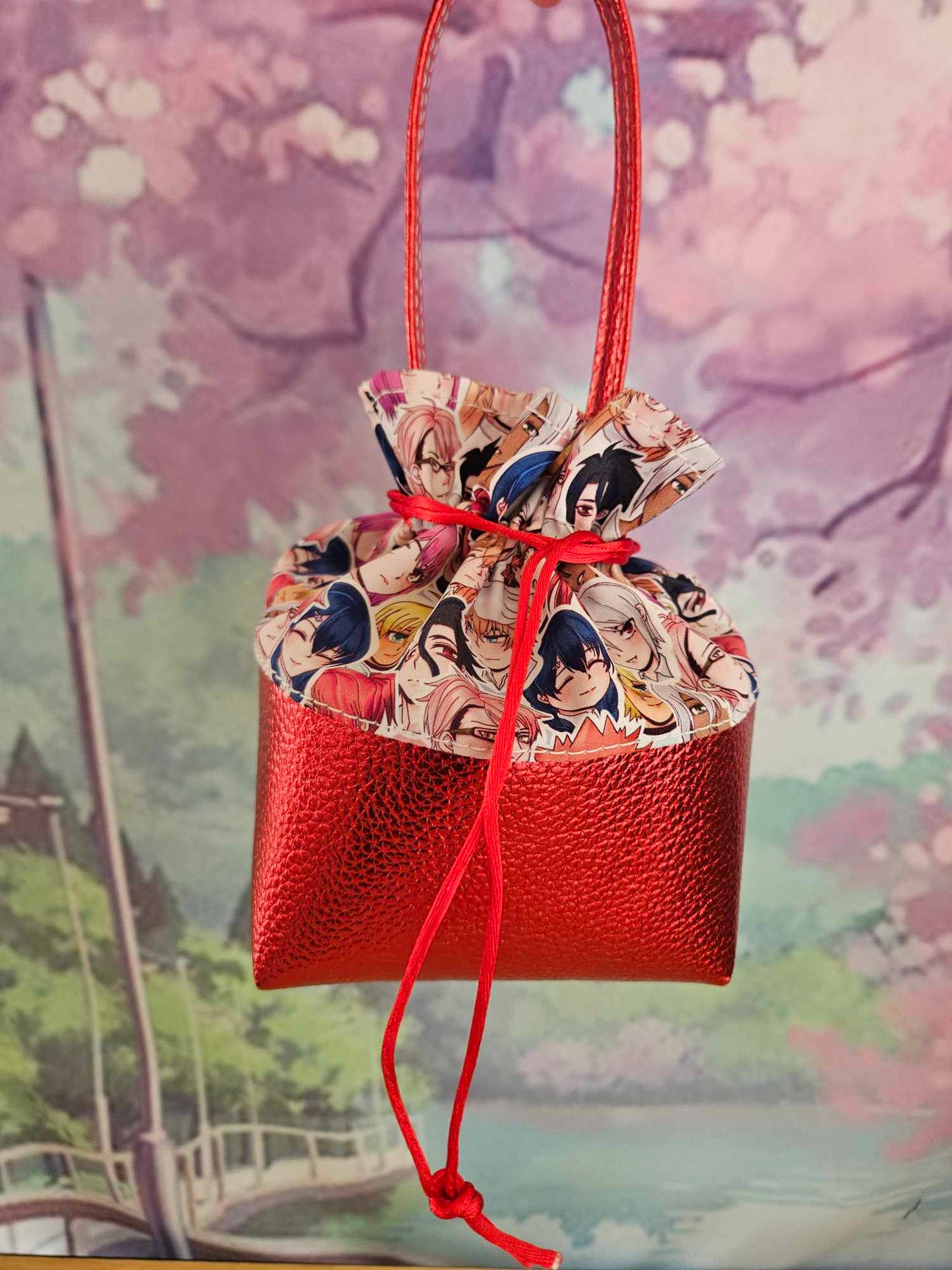 Food Wars Festive Drawstring Bag