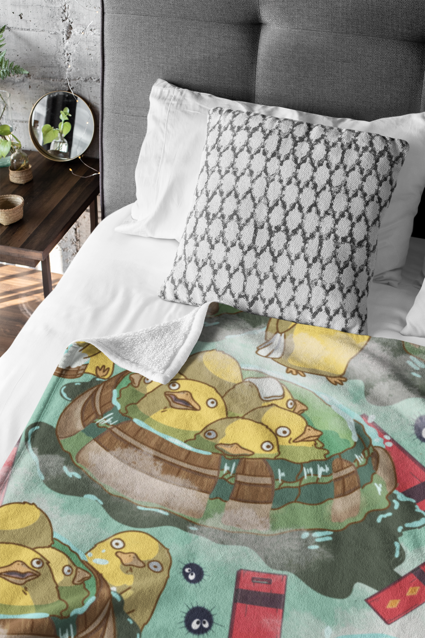 GHIB Ducks In a Tub Blanket
