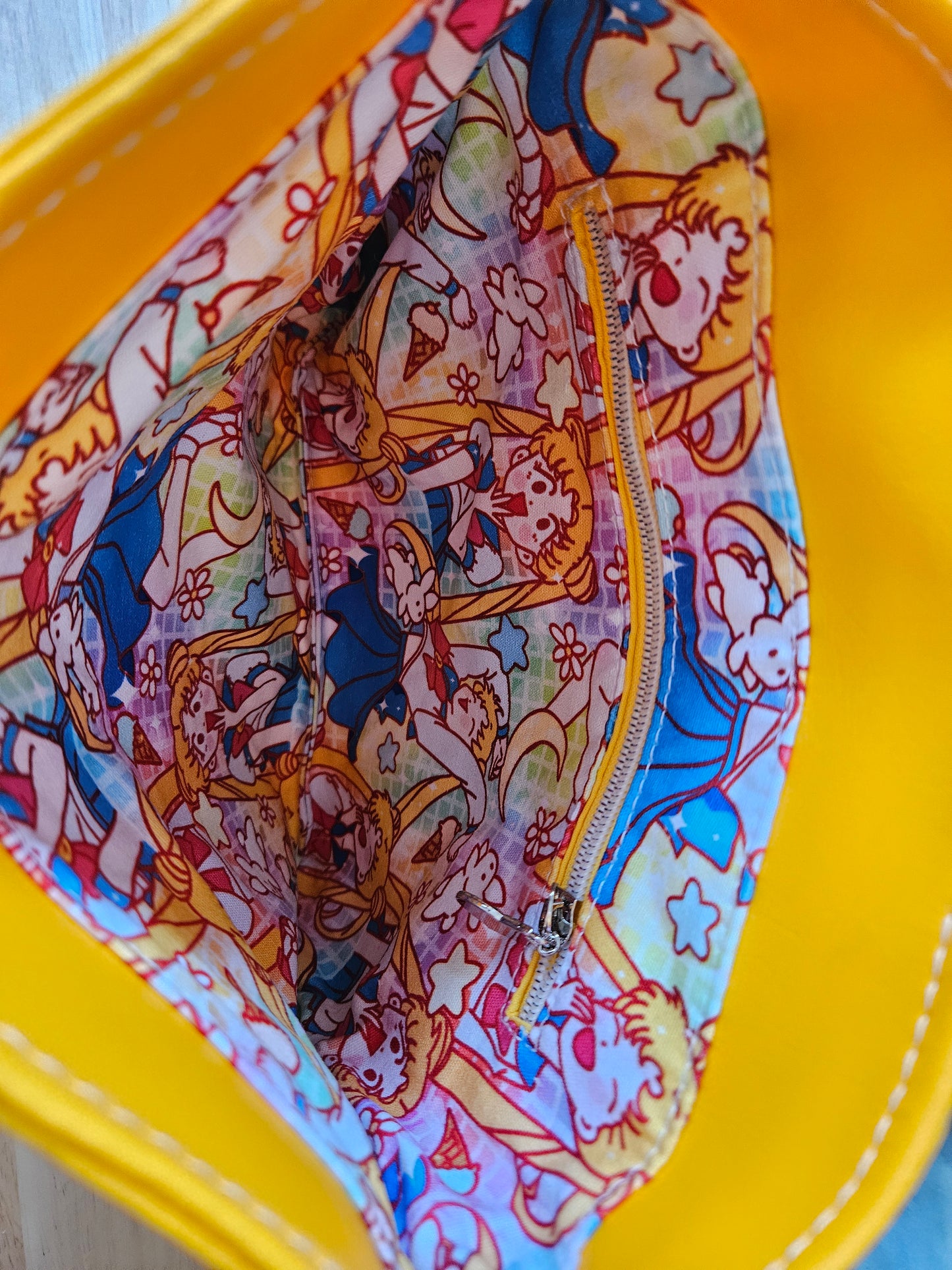 Sailor Yellow Cross Body Bag