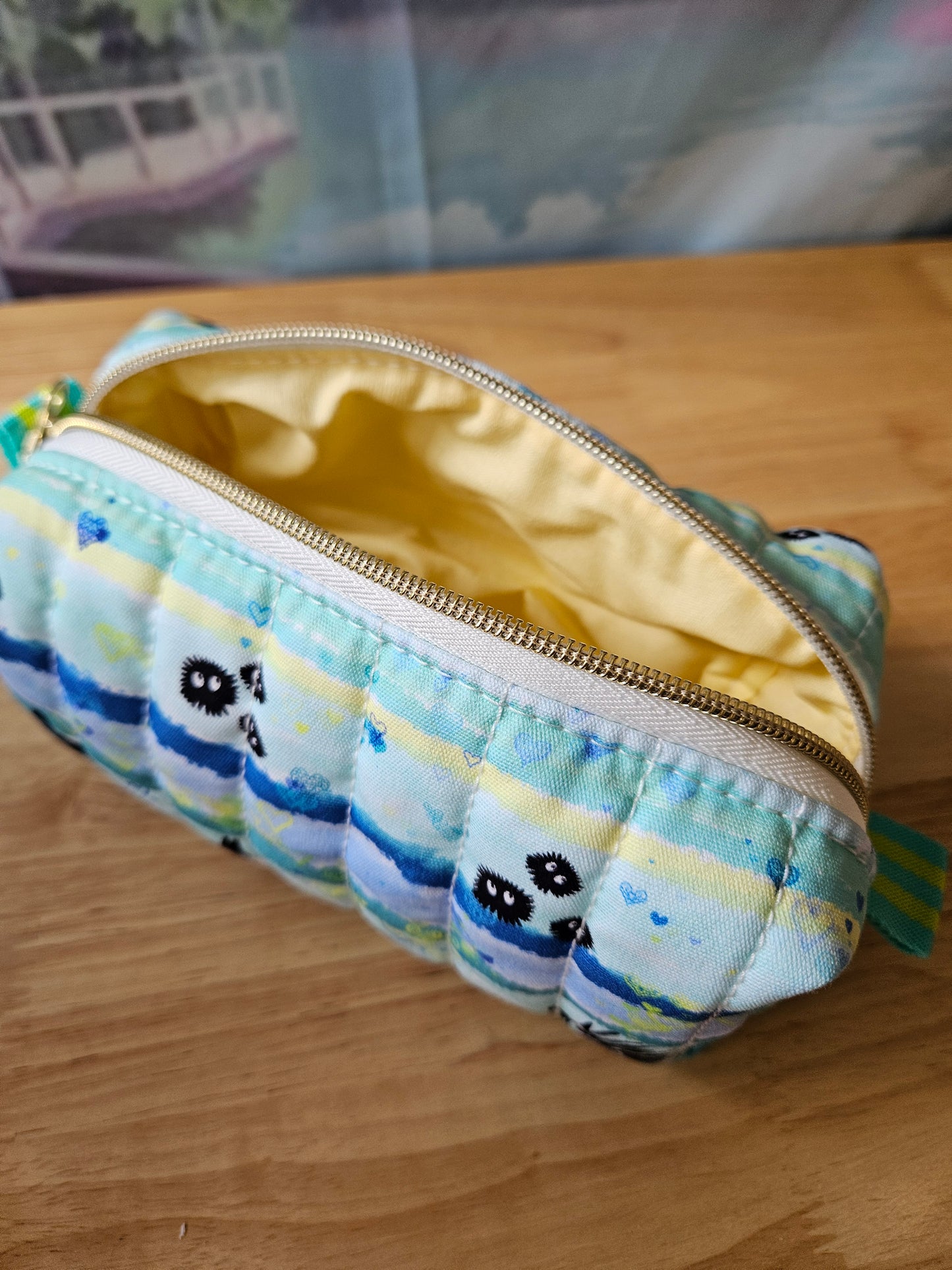 Ghibli Stripes Carry All Pouch
