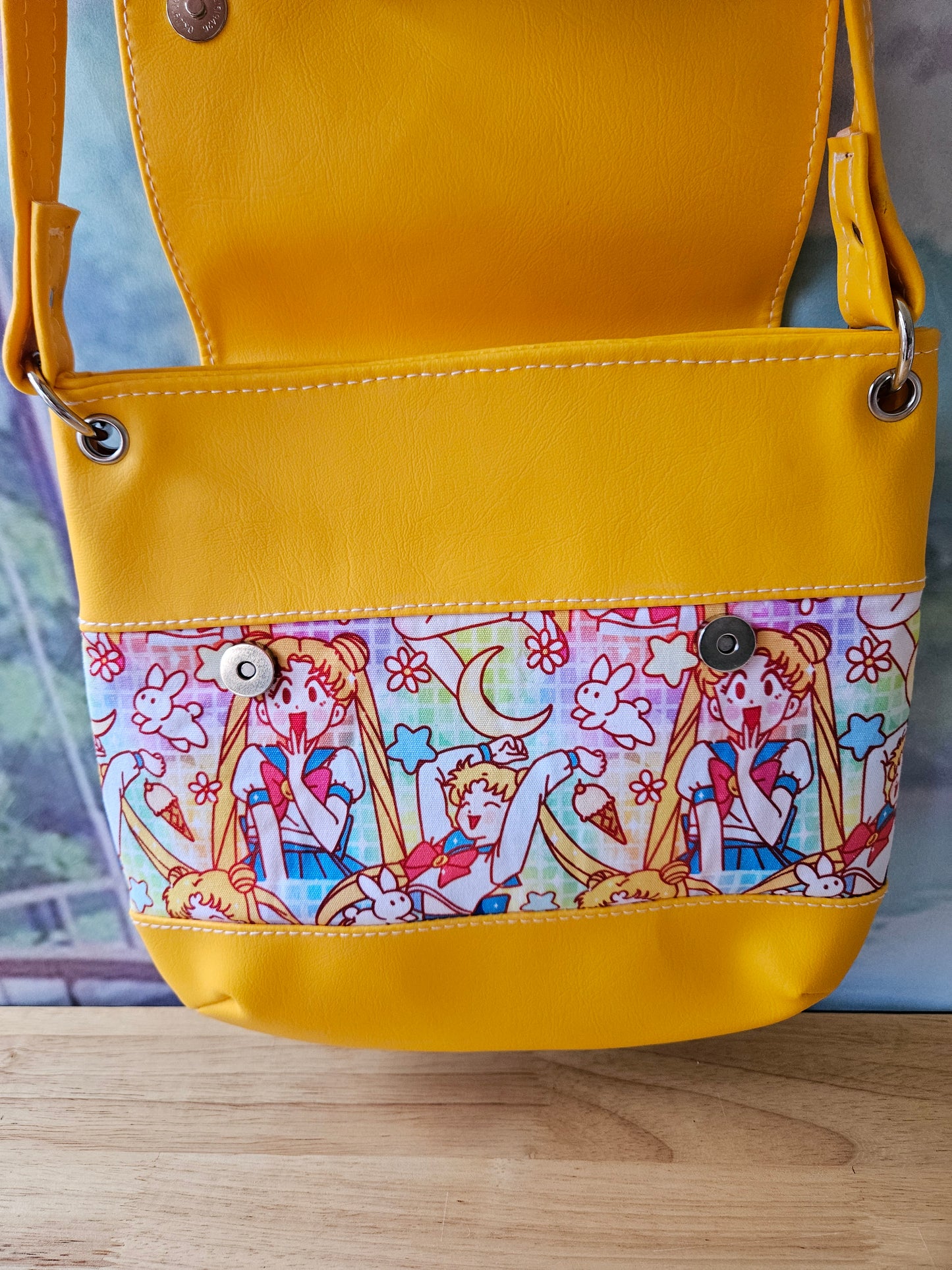 Sailor Yellow Cross Body Bag