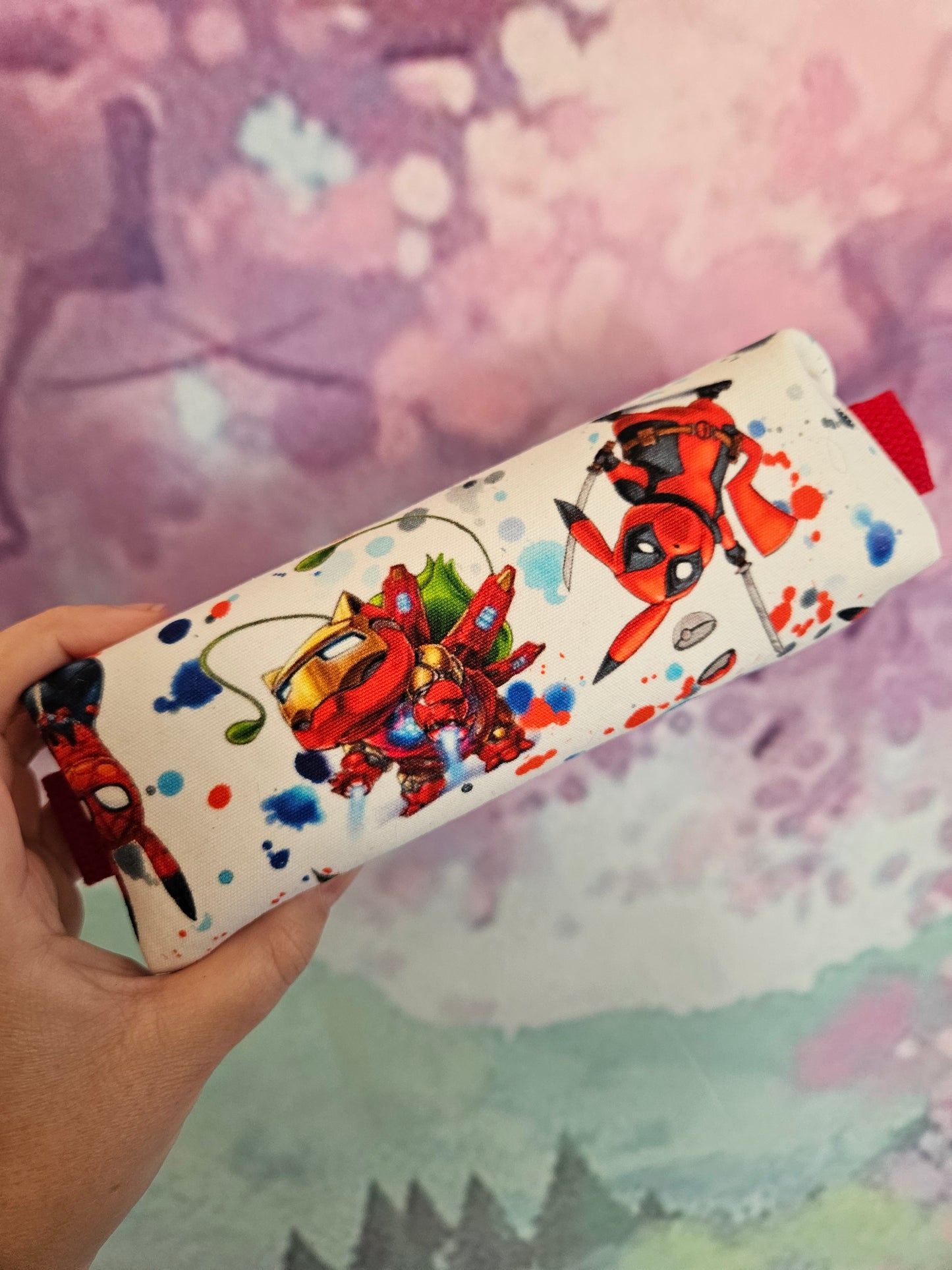 Poke Mashup Pencil & Glasses Case