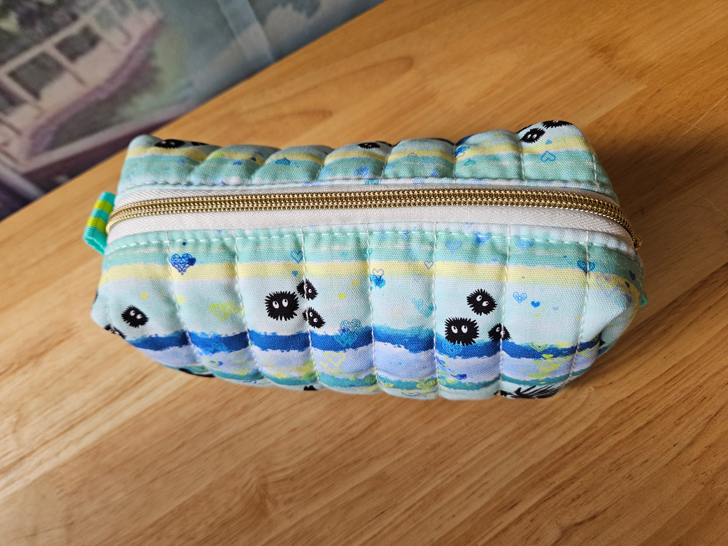 Ghibli Stripes Carry All Pouch