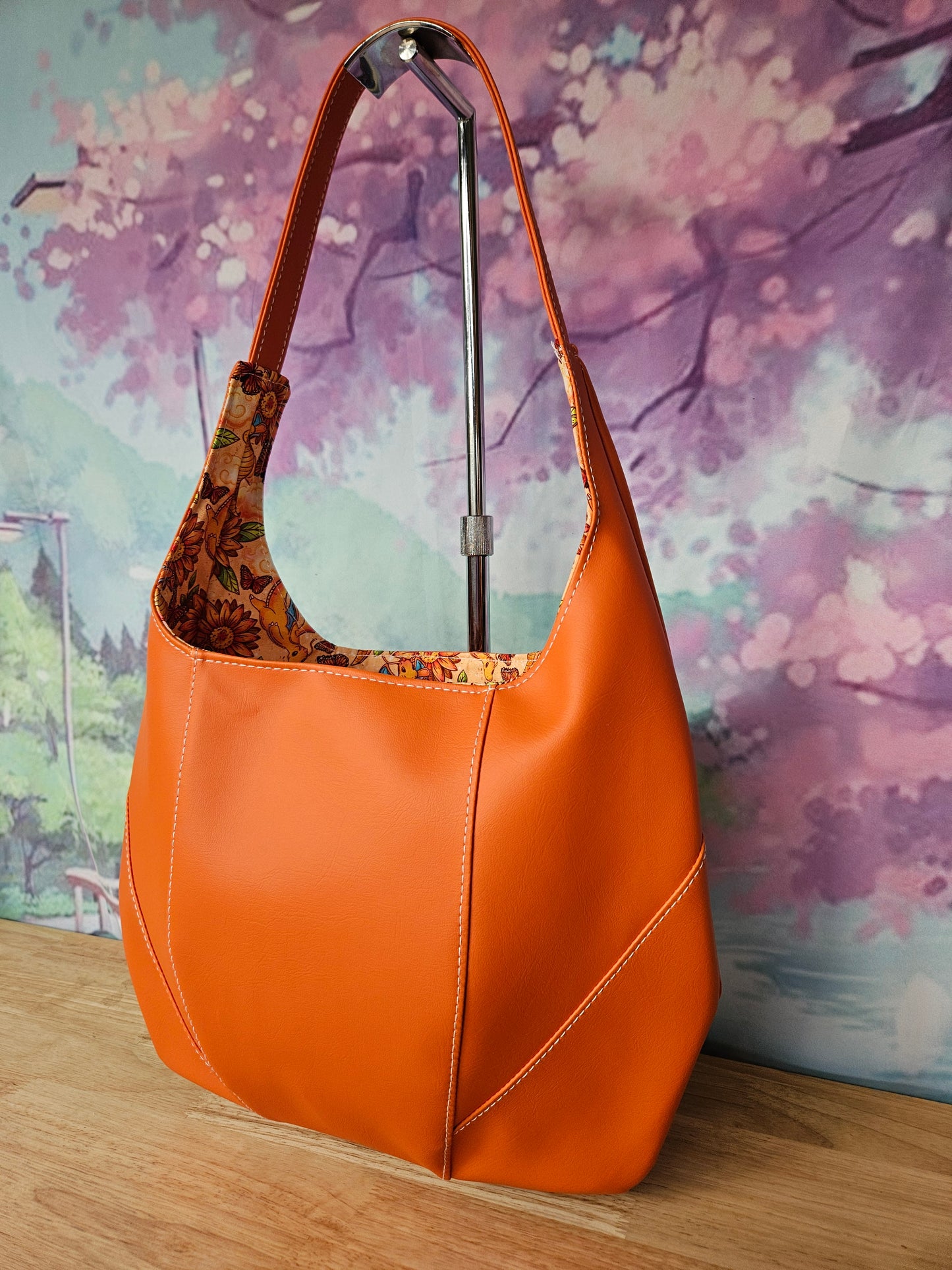 Burnt Dragon Peekaboo Bag