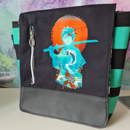 Silhoutte Messenger Bag