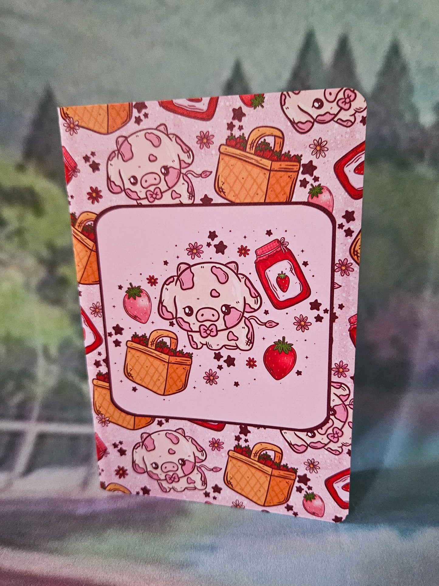 Strawberry Cow Notebook