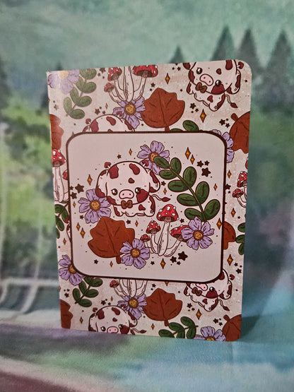 Autumn Cow Notebook