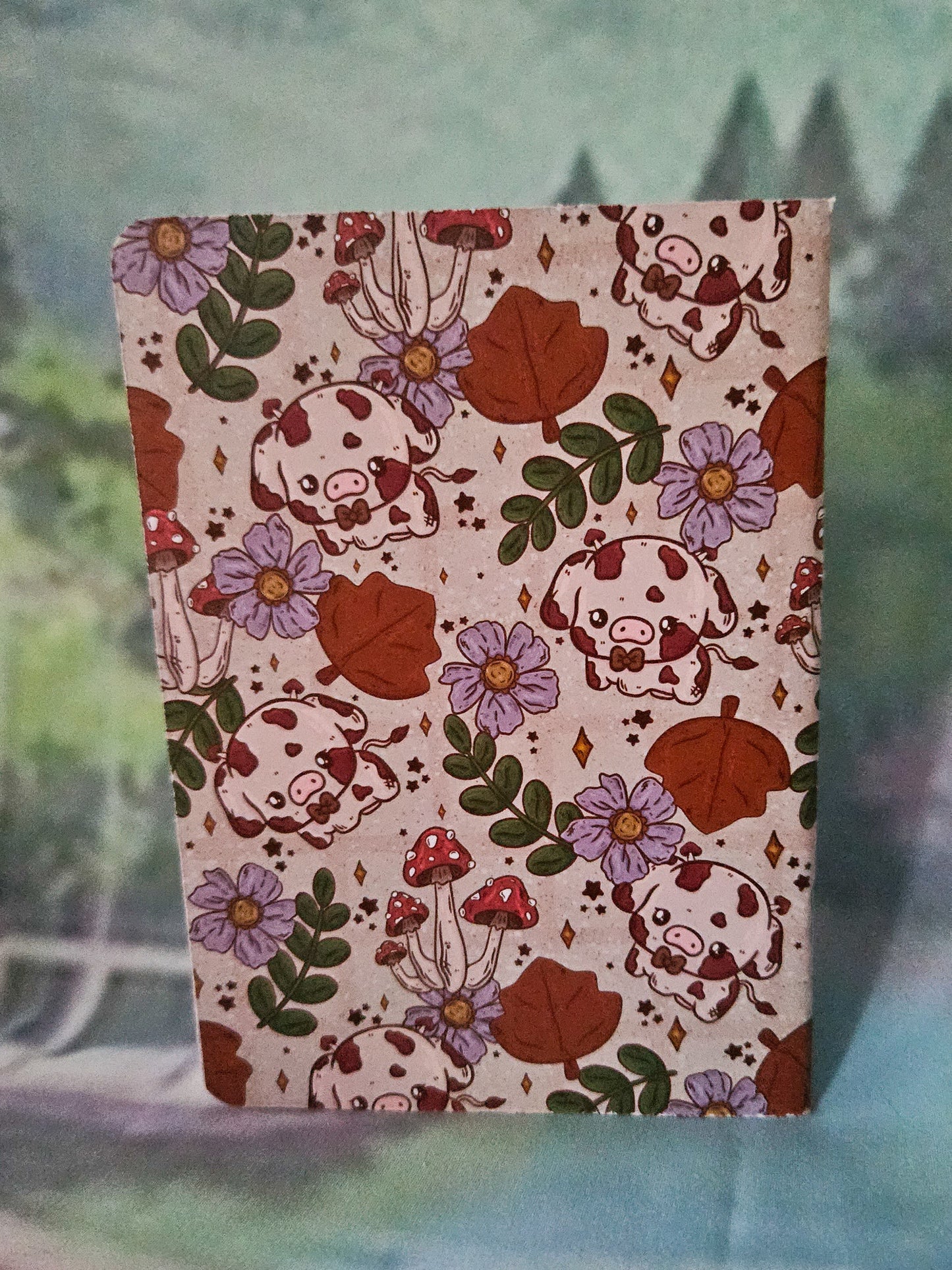 Autumn Cow Notebook