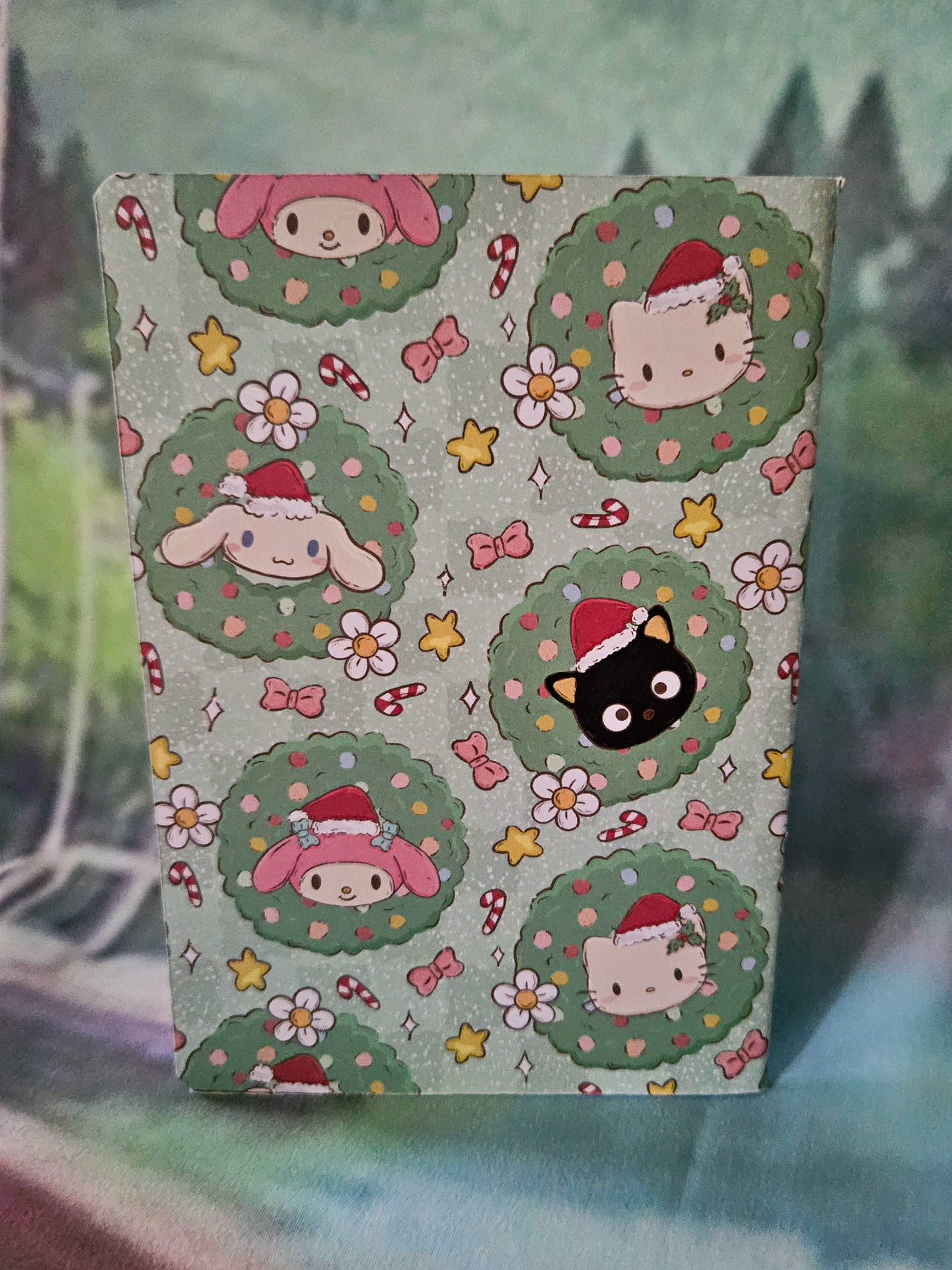 Sanrio Christmas Quilt Notebook