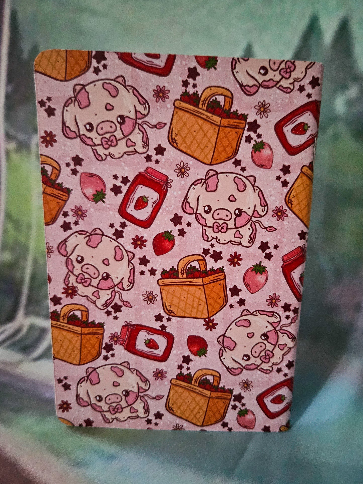 Strawberry Cow Notebook