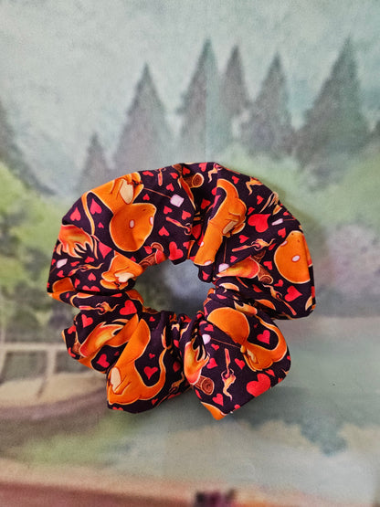 Campfire Char Scrunchie