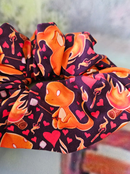 Campfire Char Scrunchie