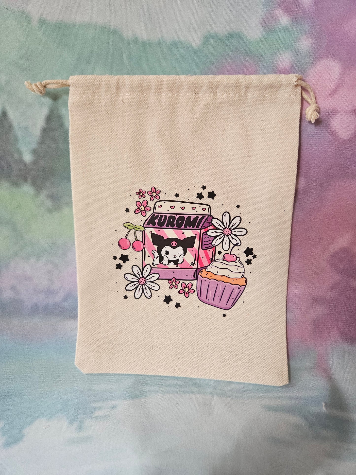 Kuromi Drawstring Pouch