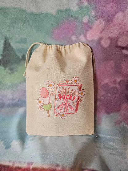 Pocky Drawstring Pouch