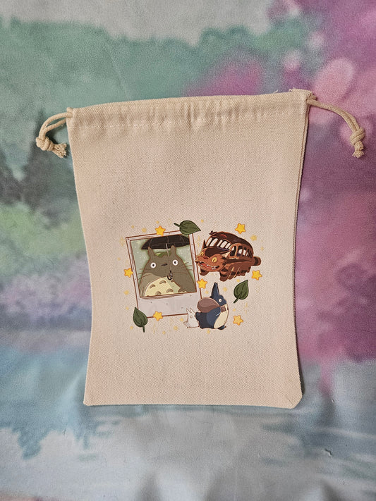 Toto Polaroid Drawstring Pouch