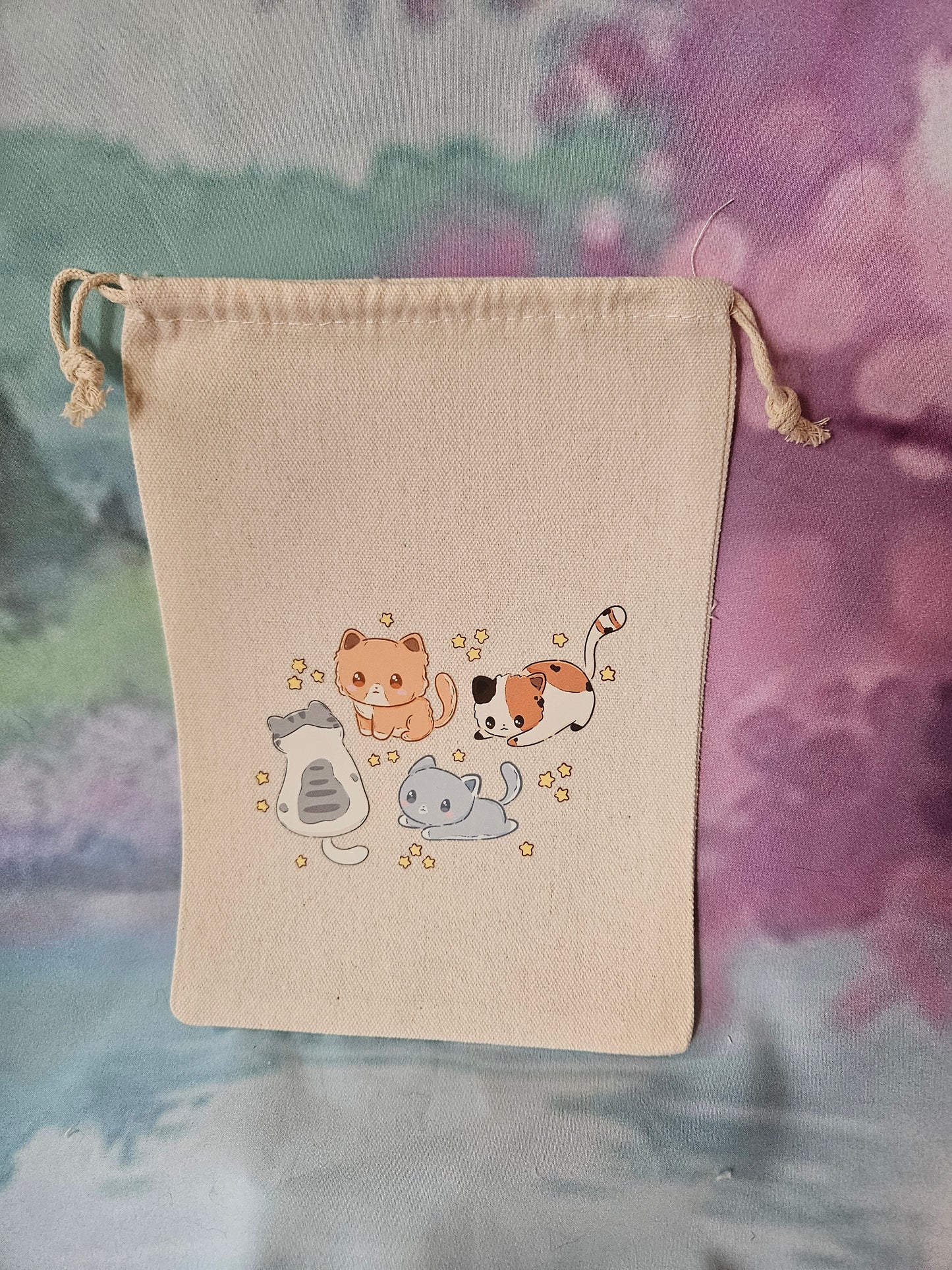 Kittens Drawstring Pouch