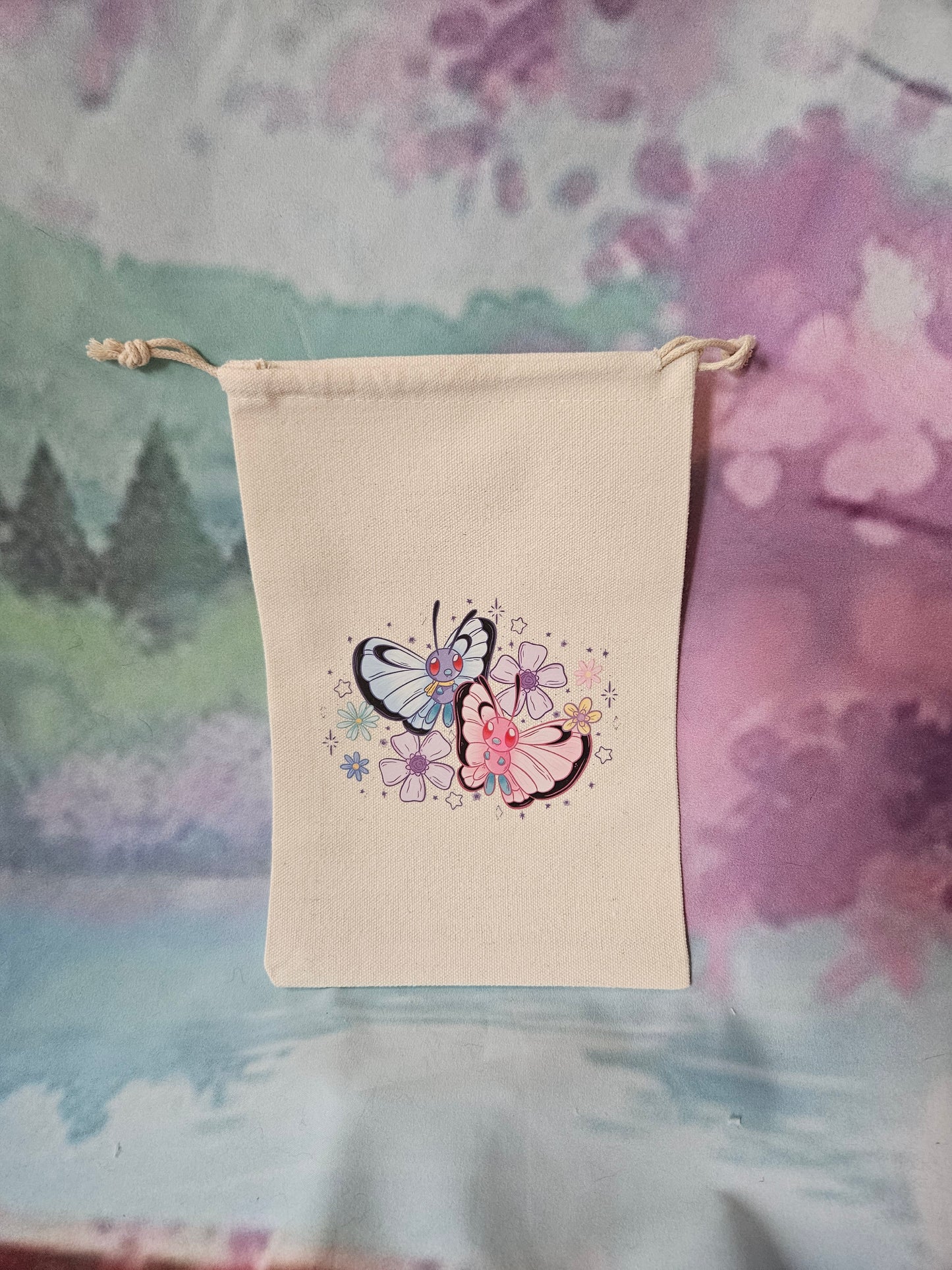 Butterfree Drawstring Pouch