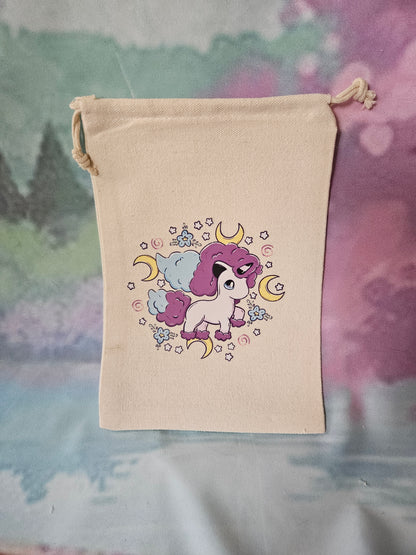 Galarian Pony Drawstring Pouch