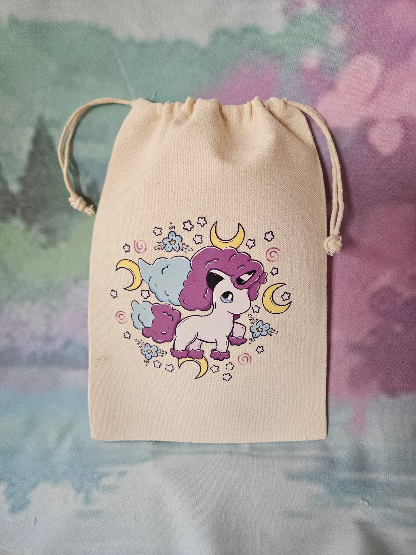 Galarian Pony Drawstring Pouch