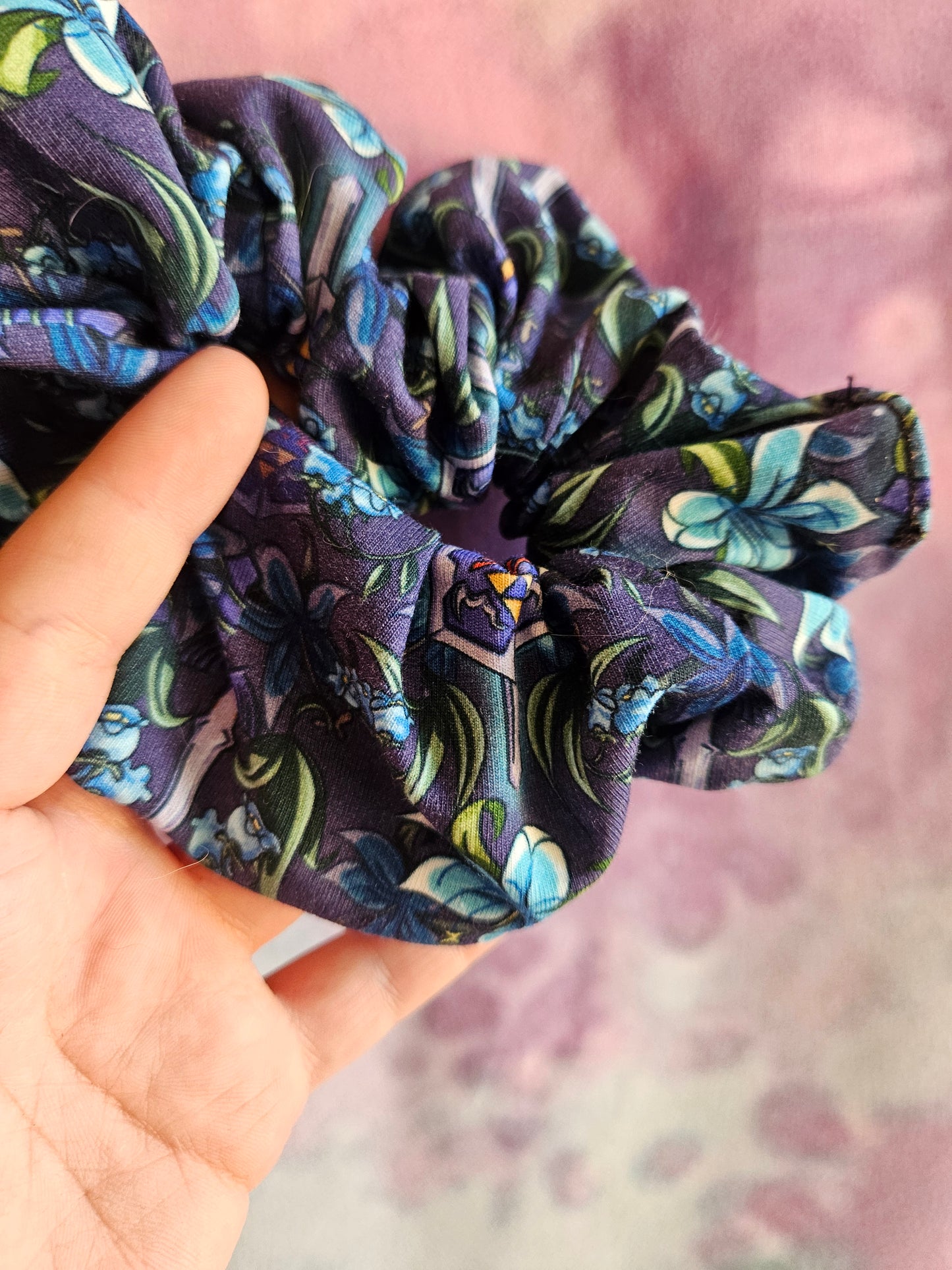 Swords and Shield Scrunchie