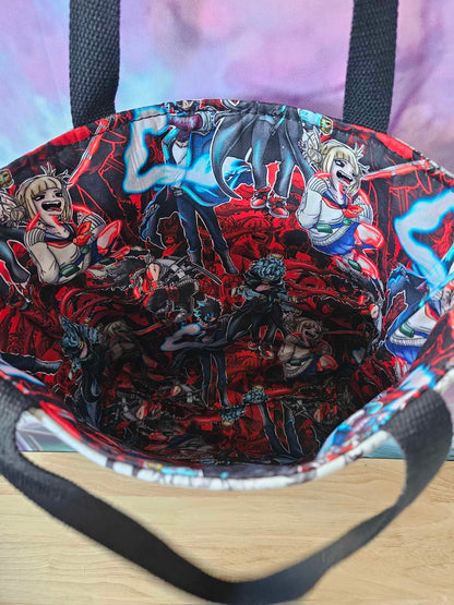 Comic Hero Tote Bag