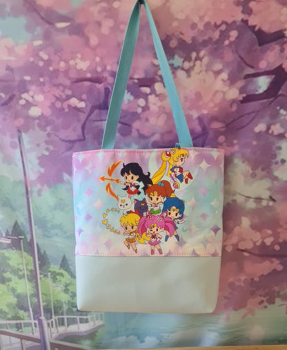 Chibi Moons Tote Bag