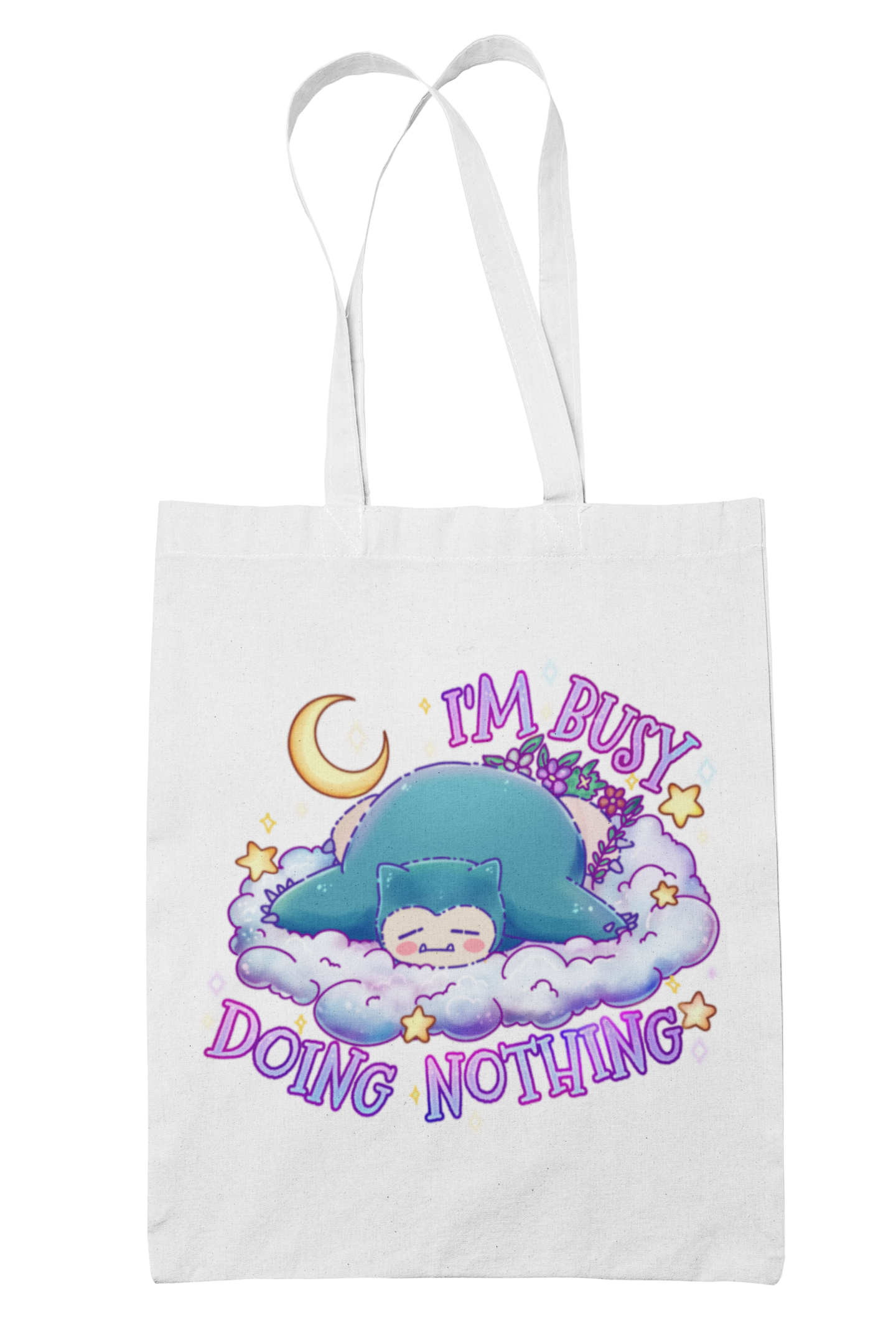 I'm Busy Doing Nothing Tote Bag (Made To Order)