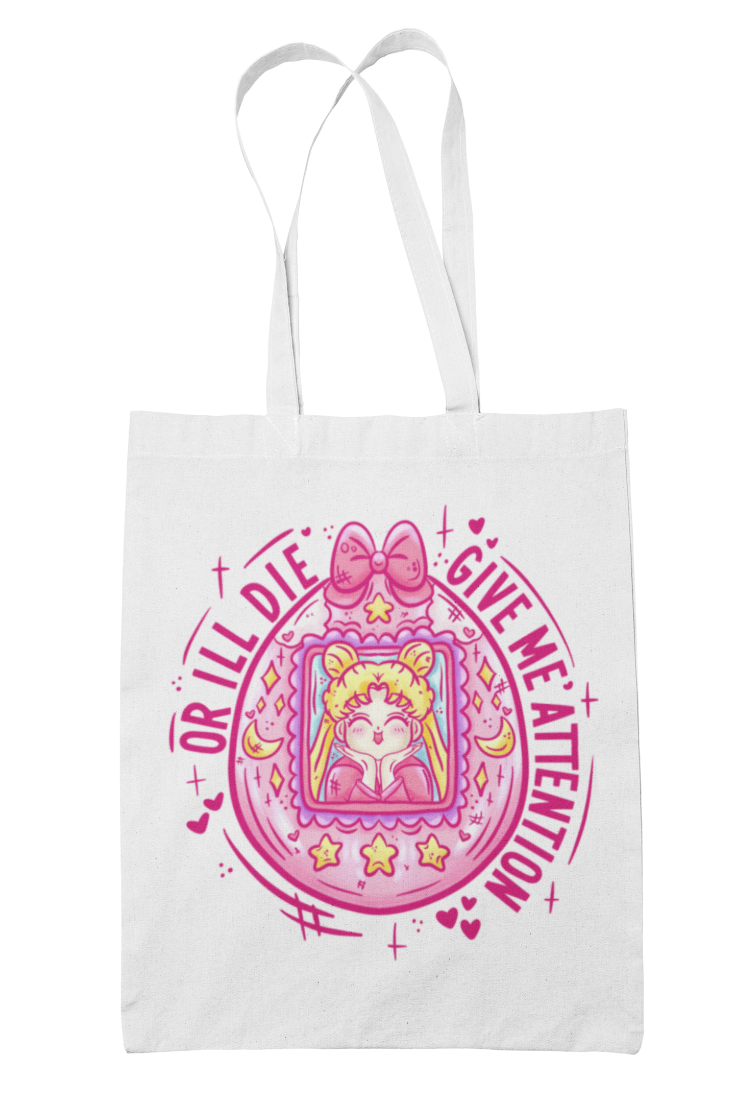 Give Me Attention Tote Bag (Made To Order)