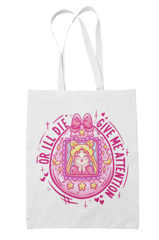 Give Me Attention Tote Bag (Made To Order)