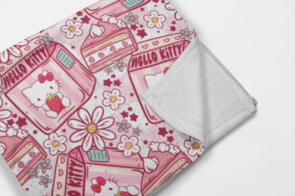 SANRIO Hellokit Milk Blanket