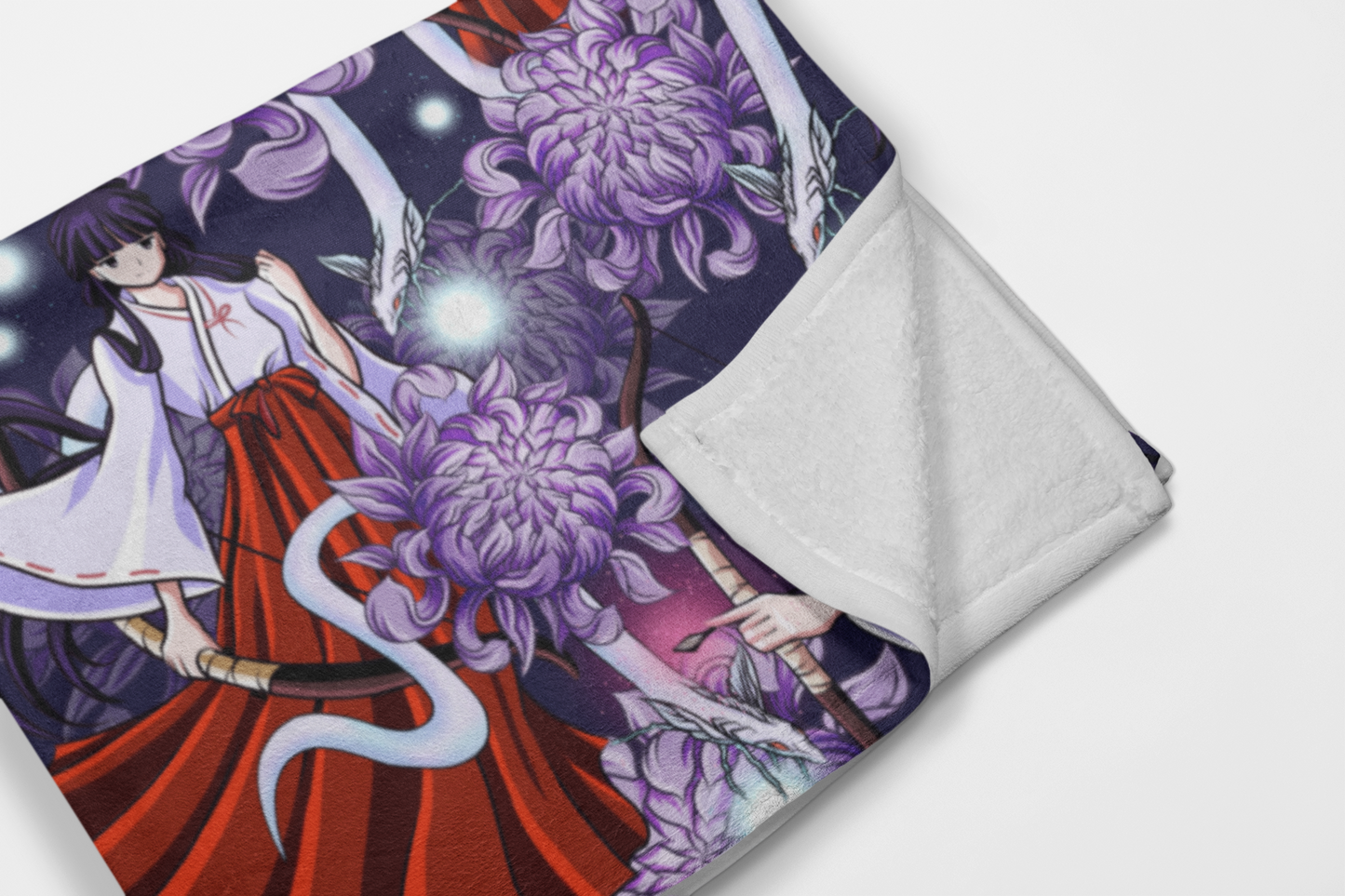 Kikyo Purple Blanket