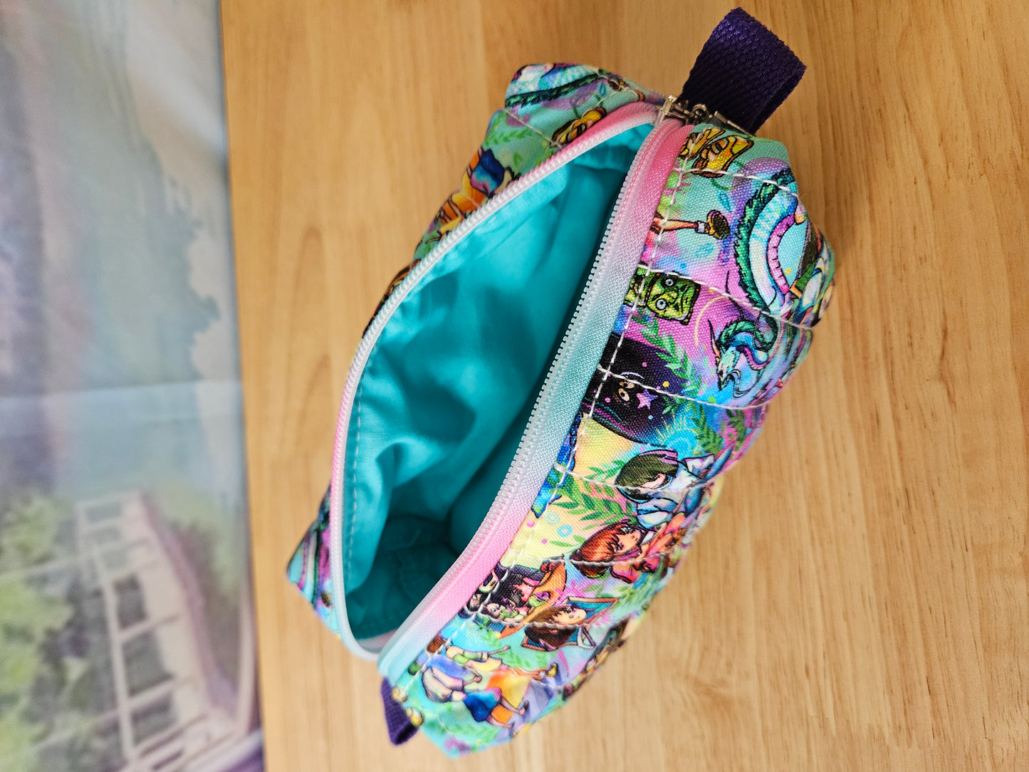 Neon Spirits Carry All Pouch