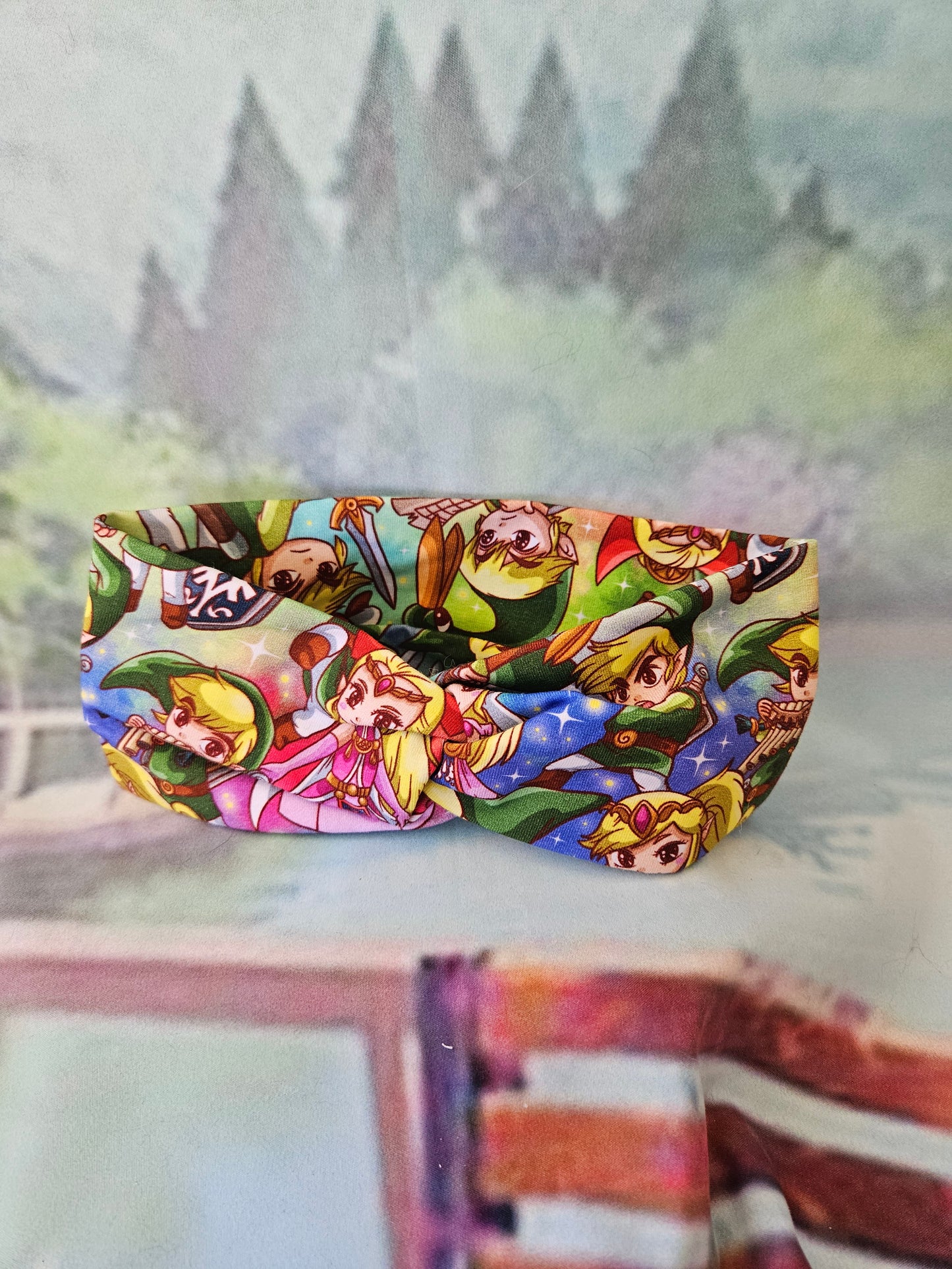 Rainbow Zelda Twisted Headband