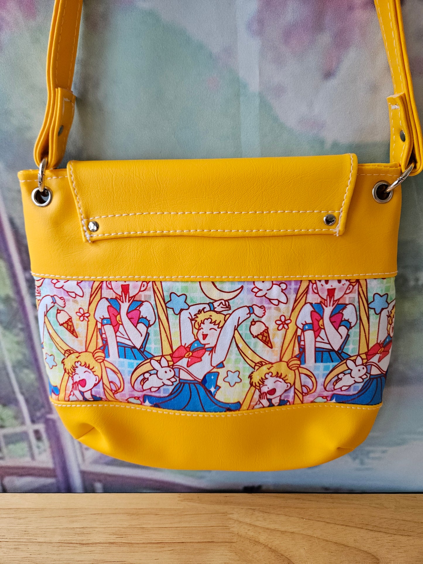 Sailor Yellow Cross Body Bag