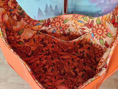 Burnt Dragon Peekaboo Bag