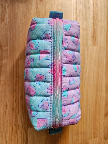 Ombre Dice Blue Carry All Pouch