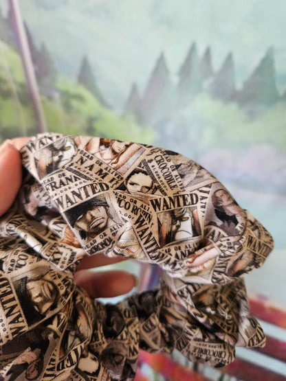 Wanted Posters Scrunchie