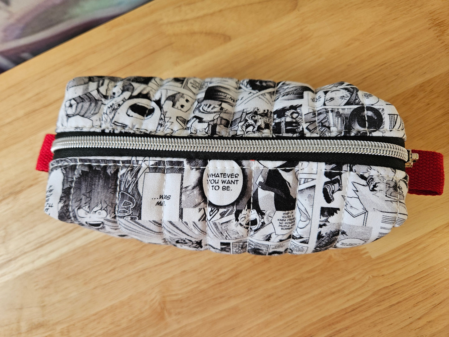 Manga Panels Carry All Pouch